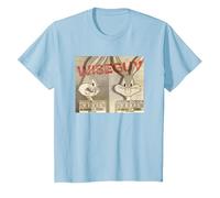 Looney Tunes Wise Guy T-Shirt, Enfant, Bleu Céleste, 4 Ans
