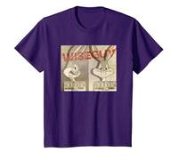 Looney Tunes Wise Guy T-Shirt, Enfant, Violet, 8 Ans