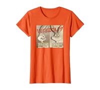 Looney Tunes Wise Guy T-Shirt, Femme, Orange, XXL