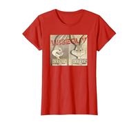 Looney Tunes Wise Guy T-Shirt, Femme, Rouge, L
