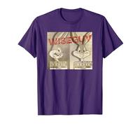 Looney Tunes Wise Guy T-Shirt, Homme, Violet, L