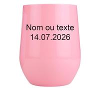 loongway Mug Isotherme Cafe Personnalisable Tasse Isotherme Avec Nom Mug Thermos 355ml un Présent de Voisinage Cadeau D'anniversaire Cadeau Pour une Infirmière Convient à un Usage Quotidien