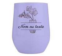 Loongway Thermos Café Personnalisable Mug Isotherme 355ml Tasse Isotherme Acier Inoxydable Cadeau Collegue de Travail un Cadeau Pour un ami Idéal pour les Boissons Froides et Chaudes