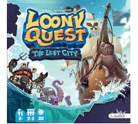 Loony Quest The Lost City Expansion Edition Italienne Indépendant De L'Langue