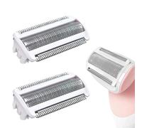 LOOOKSHE Lot de 2 feuilles et lames de rechange compatibles avec les rasoirs électriques Philips pour femme - Utilisation humide et sèche pour coupe de ligne de bikini