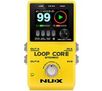 Loop Core Pédale Looper pour guitare stéréo, 6 heures d'enregistrement, audio stéréo, contrôle MIDI, simulation de cabine pour sortie vers mixeur.