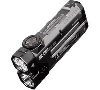 LOOP GEAR SK05 Pro Lampe de poche LED plate avec batterie externe 8000 mAh, lampe de poche latérale combinant projecteur et projecteur, 4360 lumens élevés, rechargeable,