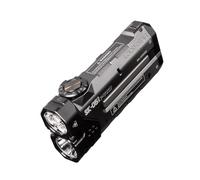 LOOP GEAR SK05 Pro Lampe de poche LED plate avec batterie externe 8000 mAh, lampe de poche latérale combinant projecteur et projecteur, 4360 lumens élevés, rechargeable,