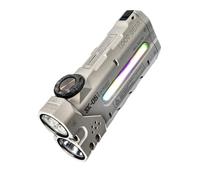 LOOP GEAR SK05 PRO Mao EDC Lampe de poche 4360 lumens, lampe torche LED rechargeable 8000 mAh et banque d'alimentation, modes d'éclairage 3 en 1 (inondation/spot/lumière latérale) pour camping