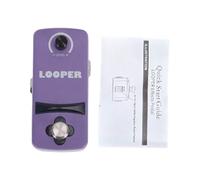 Loop Station, mini pédale looper compacte pour guitare avec un seul interrupteur, 12 minutes d'enregistrement, alimentation USB-C, effets de boucle pour la pratique sur scène