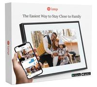 Loop Wi-FI Digital Picture Frame with Touch Screen, 10-inch Display, The Only Frame to Offer Text Message Photos Direct to Frame, Easy to Use App, Gift to Keep Friends and Family Connected