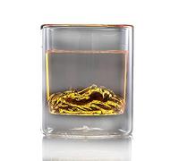 LOOPIG Lot de 2 verres transparents en forme de tête de lion