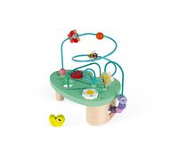 Janod - Caterpillar and Co Looping - Wooden Early - Learning Toy - Educational Game - Fine Motor Skills - 12 Months - J08253