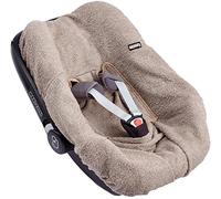 Looping Housse de Siège Auto | Tissu Eponge Lavable en Machine, Fabriqué en France | Gr0+/1, Taupe