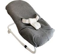 Looping Housse de Transat Bébé Universelle | Tissu Eponge Lavable en Machine, Fabriqué en France | Gris