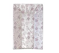 Looping Matelas à Langer 3 Pentes en PVC Imprimé Lapin Cassis