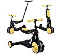 Draisienne Evolutive Looping Scootizz - Bouton D'or + Barre De Poussée