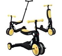 Looping SCOOTIZZ Draisienne Evolutive 5 en 1, Tricycle, Trottinette Yellow Yellow G