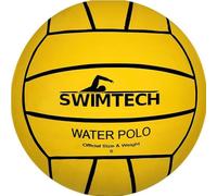 Loops Ballon de water-polo officiel en caoutchouc de qualité supérieure - Taille 4 - Jaune