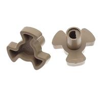 LOOR Coupleur de Plaque Tournante à -Ondes Four à -Ondes Plaque Tournante Support de Guide de Rouleau Plateau en Verre Couplage D'EntraîNement PièCes de Rechange