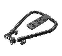LOOR Support de flash flexible à double bras pour appareil photo macro shot