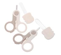 LOORGVEL 1 Set Nail Sécurité Cisser Pour Bébé Baby Infant Nail Safety Scissor Set Baby Fingernail Toaming Kit Pour Le Kit De Soins Nouveau-nés Nouveau-né