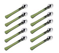 LOORGVEL 10 Pièces Applicateurs pour Contour des Yeux Métal de Massage Facial pour Réduire Poches et Rides Précis pour Soin des Yeux