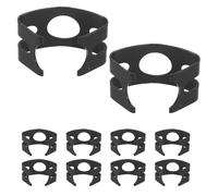 LOORGVEL 10 Pièces Clips de Fixation Durite de Frein Métallique pour Voitures Supports Résistants Corrosion Maintien Sécurisé des Tuyaux de Frein Adaptés aux Marques de Voitures Allemandes