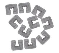 LOORGVEL 10 pièces Lot de Manchons Œillets Alliage pour Débroussailleuse Accessoires de Remplacement Durables Compatibles avec Plusieurs Modèles de Coupe-bordures Grip Fiable et Pratique