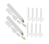 LOORGVEL 10 Pièces Refillable Paint Pens Set With Round Tip Compatibility For Acrylic Permanent Markers Material For Rock Painting Ceramics Glass Graffiti And DIY Art Projects