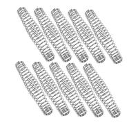 LOORGVEL 10 pièces Ressorts de Rechange pour Cisaille de Jardin Acier Inoxydable Ressort Volute de Précision pour Sécateurs Accessoires Durables pour Coupe et Élagage