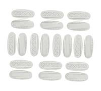 LOORGVEL 10 Pièces Support Mural Adhésif pour Multiprises Fixation sans Outil Compatible Surfaces Lisses Organiseurs pour Multiprises et Adaptateurs Gain de Place pour Maison et Bureau