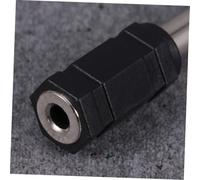 LOORGVEL 12 pièces Adaptateur Audio Mono vers Mono Femelle Convertisseur pour Mixeur Casque Prolongateur Câble Audio