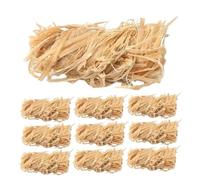 LOORGVEL 12 pièces Allume-feu Naturel Cire de Bois Allumage Rapide pour Barbecue Cheminée et Feu de Camp Camping et Activités Outdoor