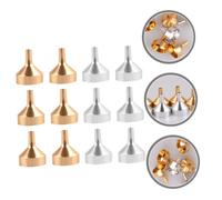 LOORGVEL 12 pièces Lot de Mini Entonnoirs pour Remplir Flacons Parfum et Soins Outil Transfert Liquide Petit Entonnoir pour Fiole Cosmétique et Bouteilles