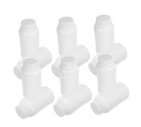 LOORGVEL 12 Pièces Plastic Laboratory Sample Bottles Wide Mouth Chemical Container With Impact Resistant And Shatterproof Design For Reagent Storage