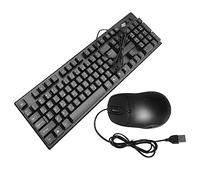 LOORGVEL 1ensemble Clavier Et USB Arabe Silencieux avec Numérique Filaire pour Pc Et Portable