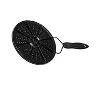 LOORGVEL 1Pièce Plaque de Conduction de Chaleur Noire Diffuseur Thermique Émail pour Cuisinière pour Porridge et Petits Pots