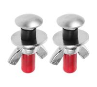 LOORGVEL 2 Boulons en Acier Inoxydable pour Fixation de Plaque Dorsale de Plongée Boulons sous-Marins Résistants à la Corrosion Accessoires Solides pour Équipement de Plongée