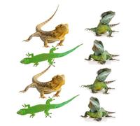 LOORGVEL 2 Ensembles Autocollants Lizard pour Voiture Kit Stickers Amusants Étanches et Réutilisables Décorations Rayures pour Capot et Extérieur