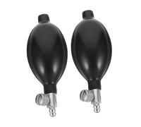 LOORGVEL 2 pièces Accessoires Poire Gonflage Latex avec Valve Pompe Manuelle pour Tensiomètre Lot de Ballons Inflation pour Usage