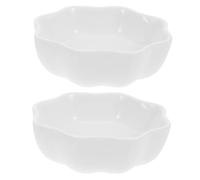 LOORGVEL 2 pièces Bol en céramique pour Hamster et Chinchilla Bol Lavable Anti-Renversement Ensemble de Petits Plats durables pour Petits Animaux de Compagnie