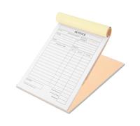 LOORGVEL 2 Pièces Carnet de Factures Triple pour Petites Entreprises avec Planche des Commandes Reçus et Financier