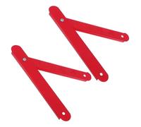 LOORGVEL 2 Pièces Charnière Aluminium pour Escabeau Kit de Renfort Stabilisateur pour Échelle de Poisson Barre de Liaison de Accessoires de Fixation Robustes