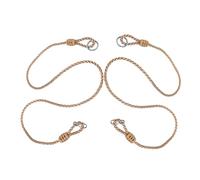 LOORGVEL 2 Pièces Corde Dextension Réglable pour Balancelle Corde Suspendue pour Balançoires Darbre Hamacs et de Jeux Kit de Suspension Extensible pour Jardin et Extérieur