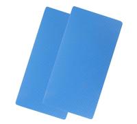 LOORGVEL 2 pièces Coussinets de Genoux Yoga Épais EVA Amortissement Rebondissant Support Antidérapant pour Genoux et Coudes Protection Articulations Pendant Exercices