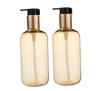 LOORGVEL 2 pièces Flacon Distributeur Vide Pet Translucide pour Lotion Bouteille Cosmétique Portable Étanche Sub Packaging Pratique