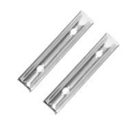 LOORGVEL 2 Pièces Gutter Brackets Aluminium Résistants Aux Intempéries pour Toiture de Villa Supports Fixes Robustes pour Système de Drainage de Jardin