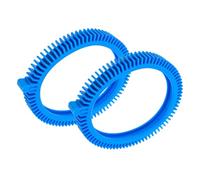 LOORGVEL 2 pièces Kit de Pneus Avant pour Nettoyeur de Piscine Accessoires Durables de Friction pour Protection des Surfaces Amélioration de Ladhérence de Rechange Faciles à Installer