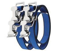 LOORGVEL 2 Pièces Kit de Sangles Réglables en Nylon pour Échasses de Plaques de Plâtre Boucles de Fixation Universelles, Accessoires pour Travaux de Peinture en Hauteur